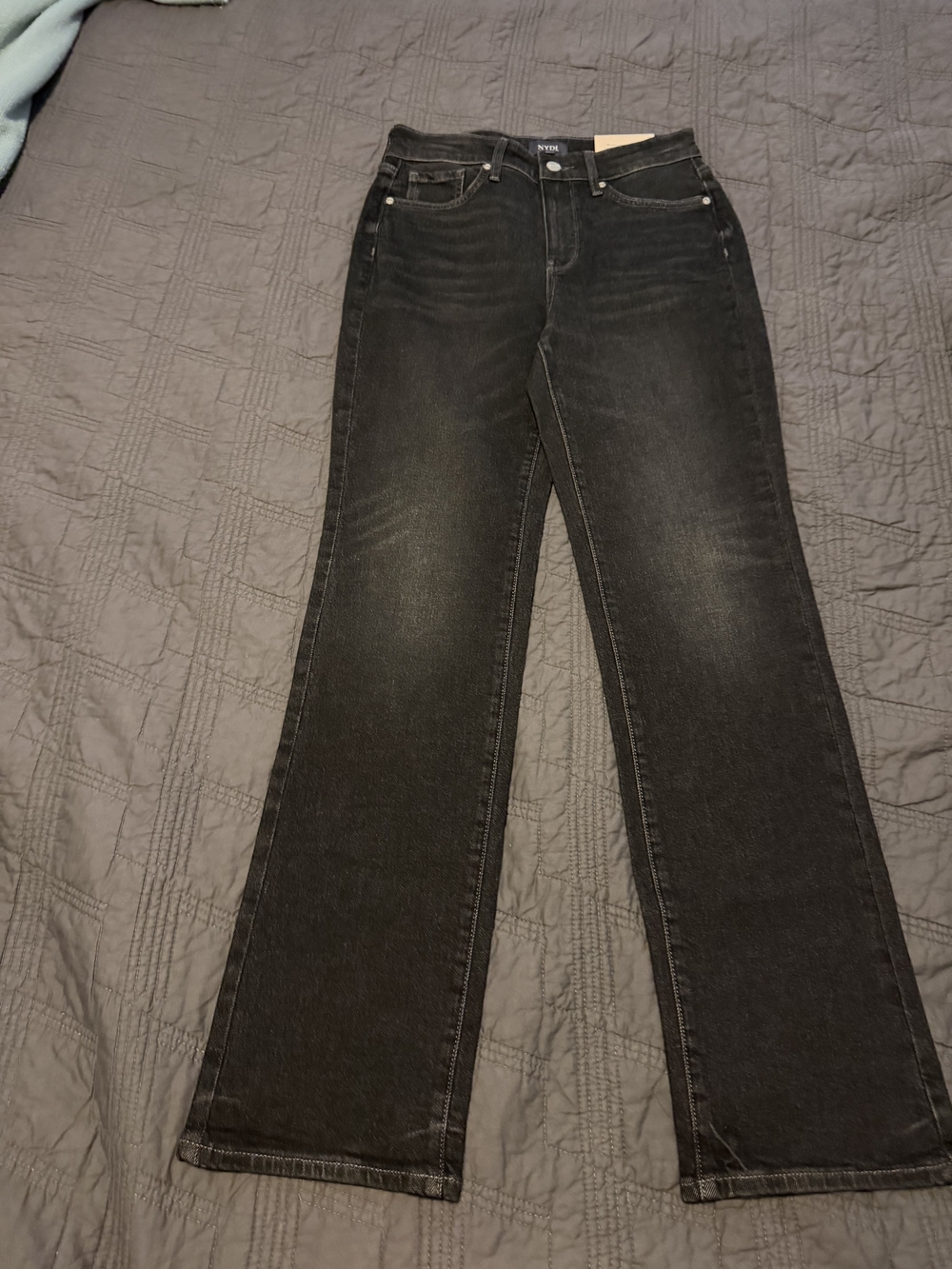 NYDJ Black Wide Leg Jeans